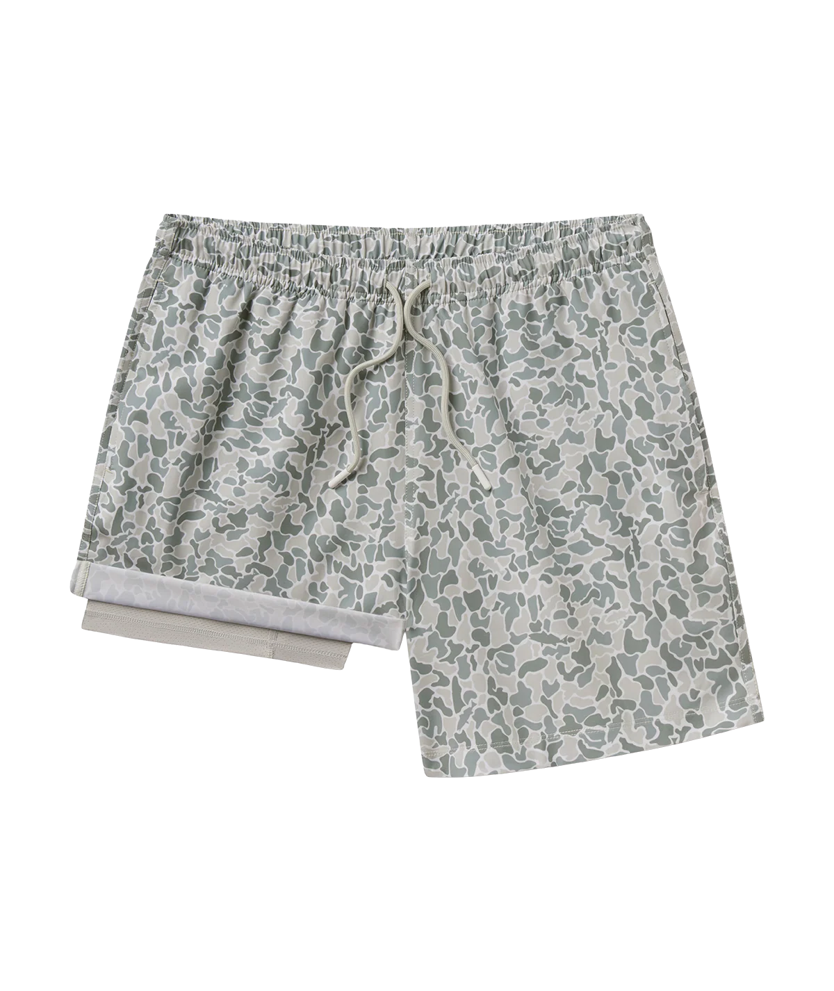 Hooked on camo swim shorts