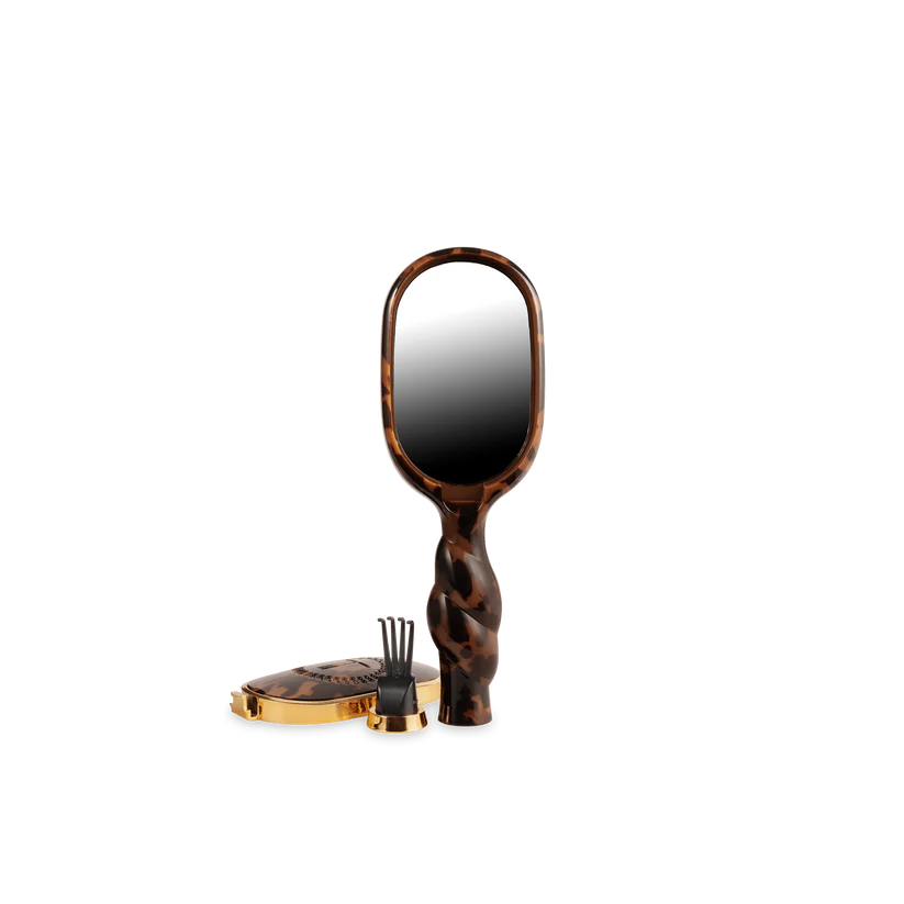 Mini Detangler Hair Brush for Medium Hair - Tortoise