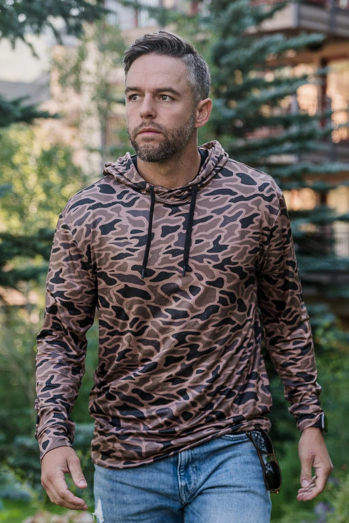 Burlebo Performace Hoodie- Gauge Camo