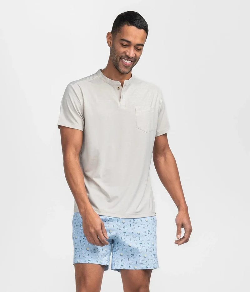 SSCO Max Comfort Henley SS- Canvas