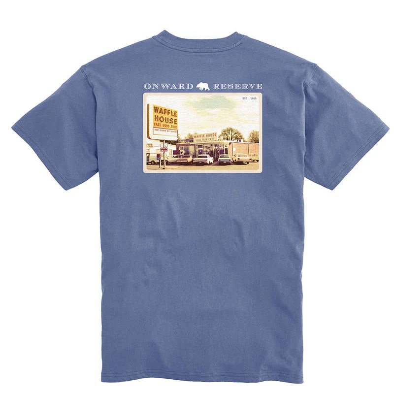 Waffle House Postcard Tee