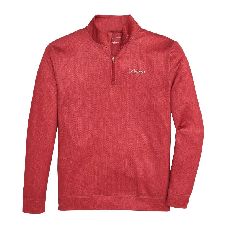 UGA Dawgs Script Vintage G Printed Performance Pullover - Red