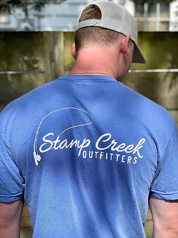 Stamp Creek SS Standard Logo- Blue