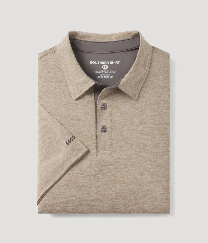 Southern Shirt Co. Grayton Polo- Mink