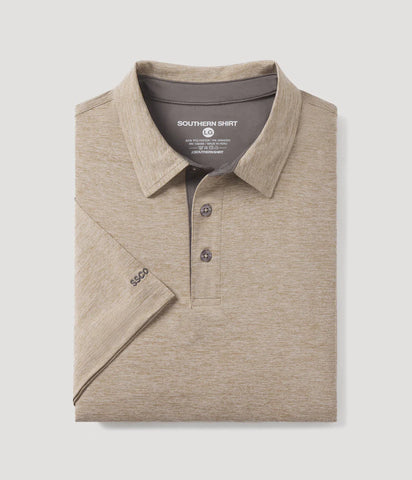 Southern Shirt Co. Grayton Polo- Mink